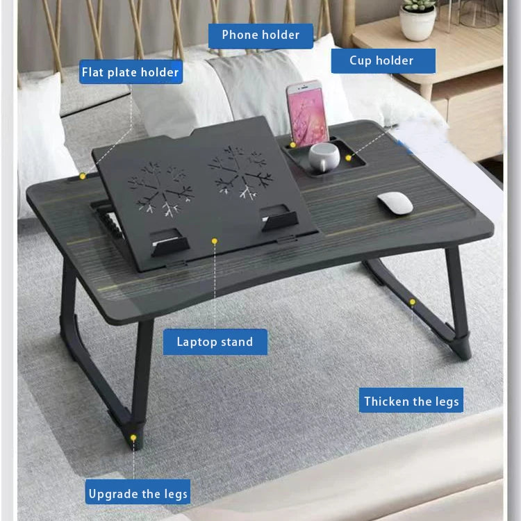 Adjustable Folding Laptop Desk for Bed & Breakfast