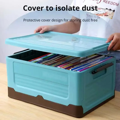 Foldable Storage Box - Durable PP Material, Large Capacity for Clothing & Toys, Space-Saving Organizer