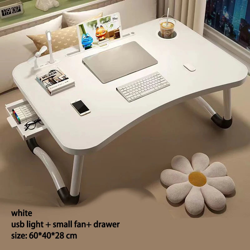 Adjustable Folding Laptop Desk for Bed & Breakfast
