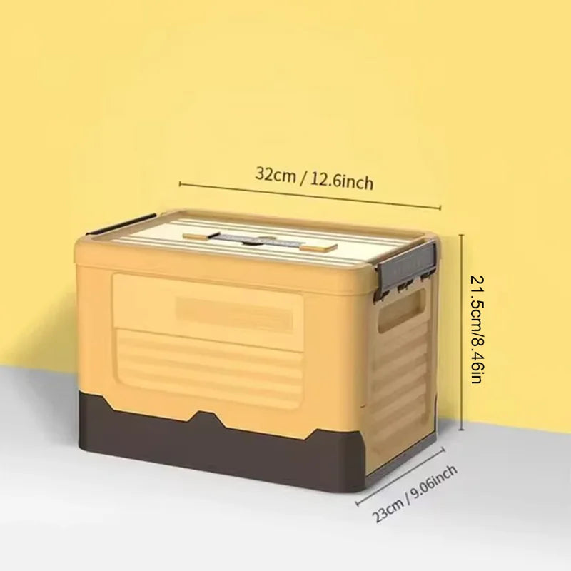 Foldable Storage Box - Durable PP Material, Large Capacity for Clothing & Toys, Space-Saving Organizer